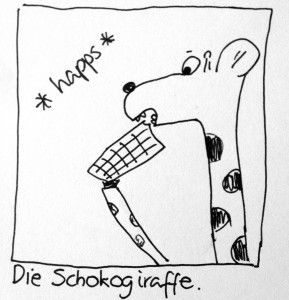 Die schokogiraffe.